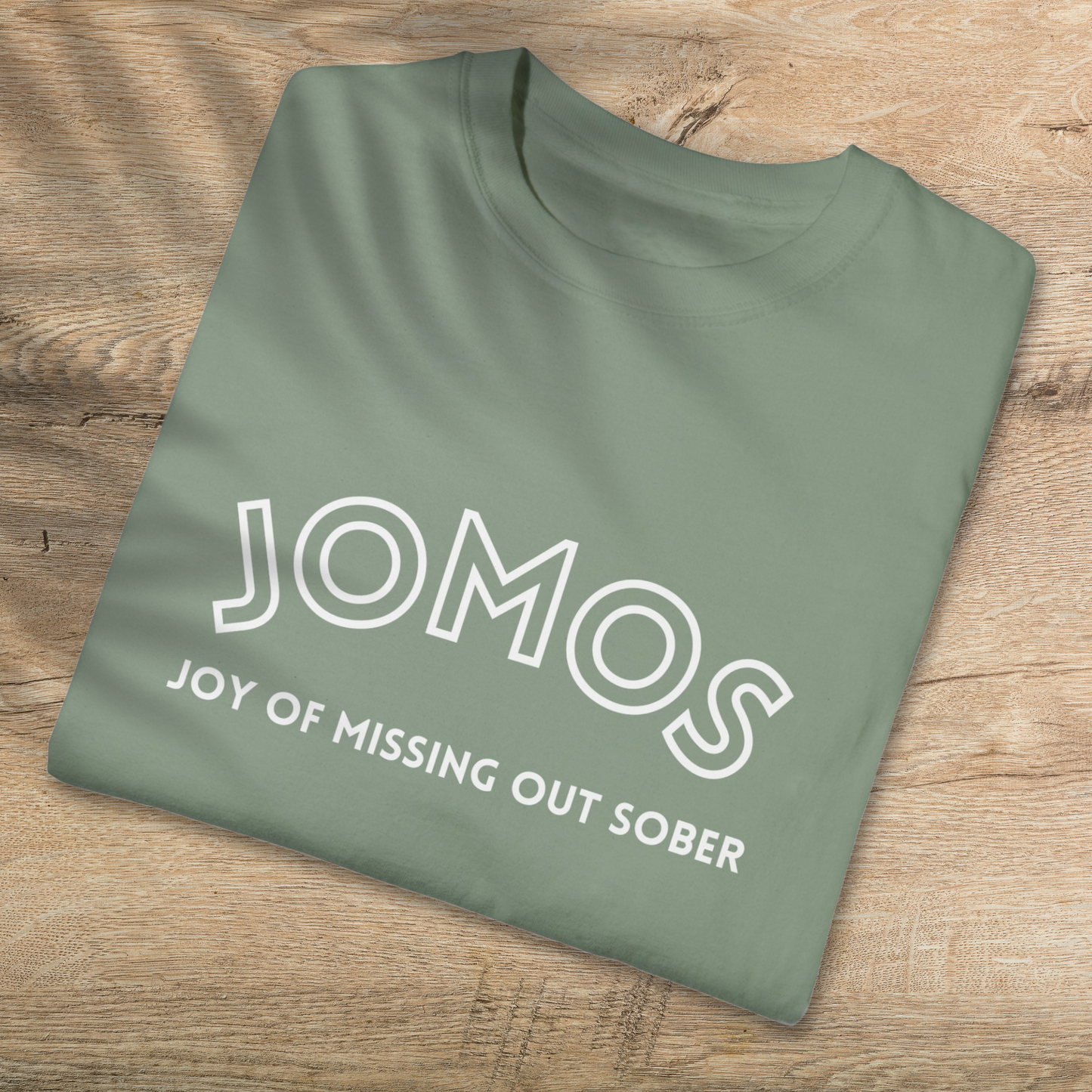 JOMOS T-Shirt: Embrace the Joy Of Missing Out Sober - Unisex Cotton Tee