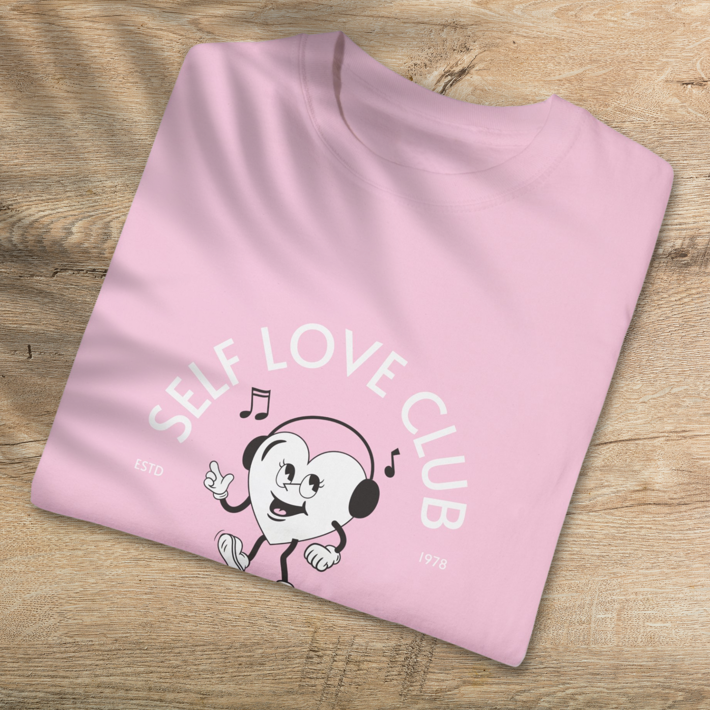 Self Love Club T-Shirt - Empowerment & Positivity Cotton Tee