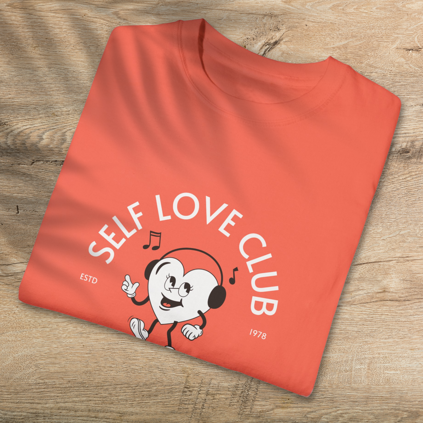 Self Love Club T-Shirt - Empowerment & Positivity Cotton Tee