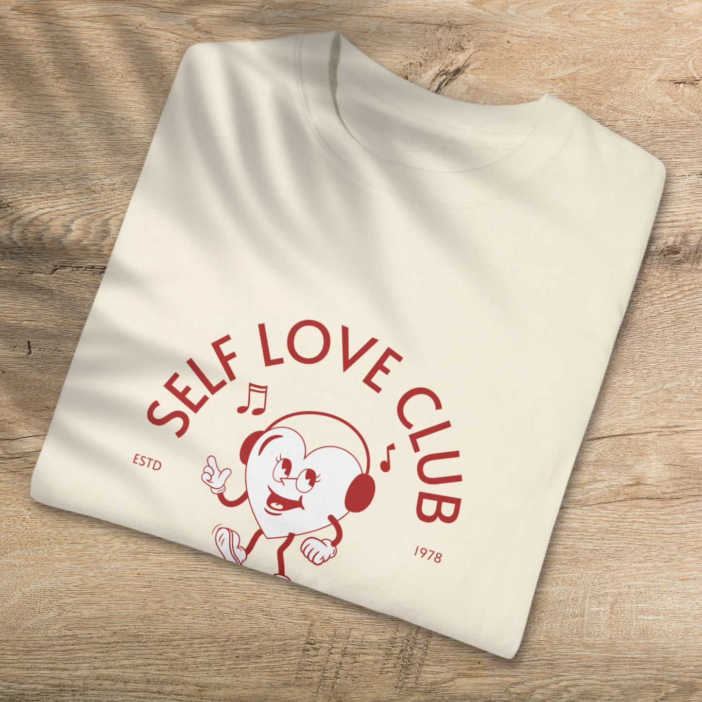 Self Love Club T-Shirt - Empowerment & Positivity Cotton Tee