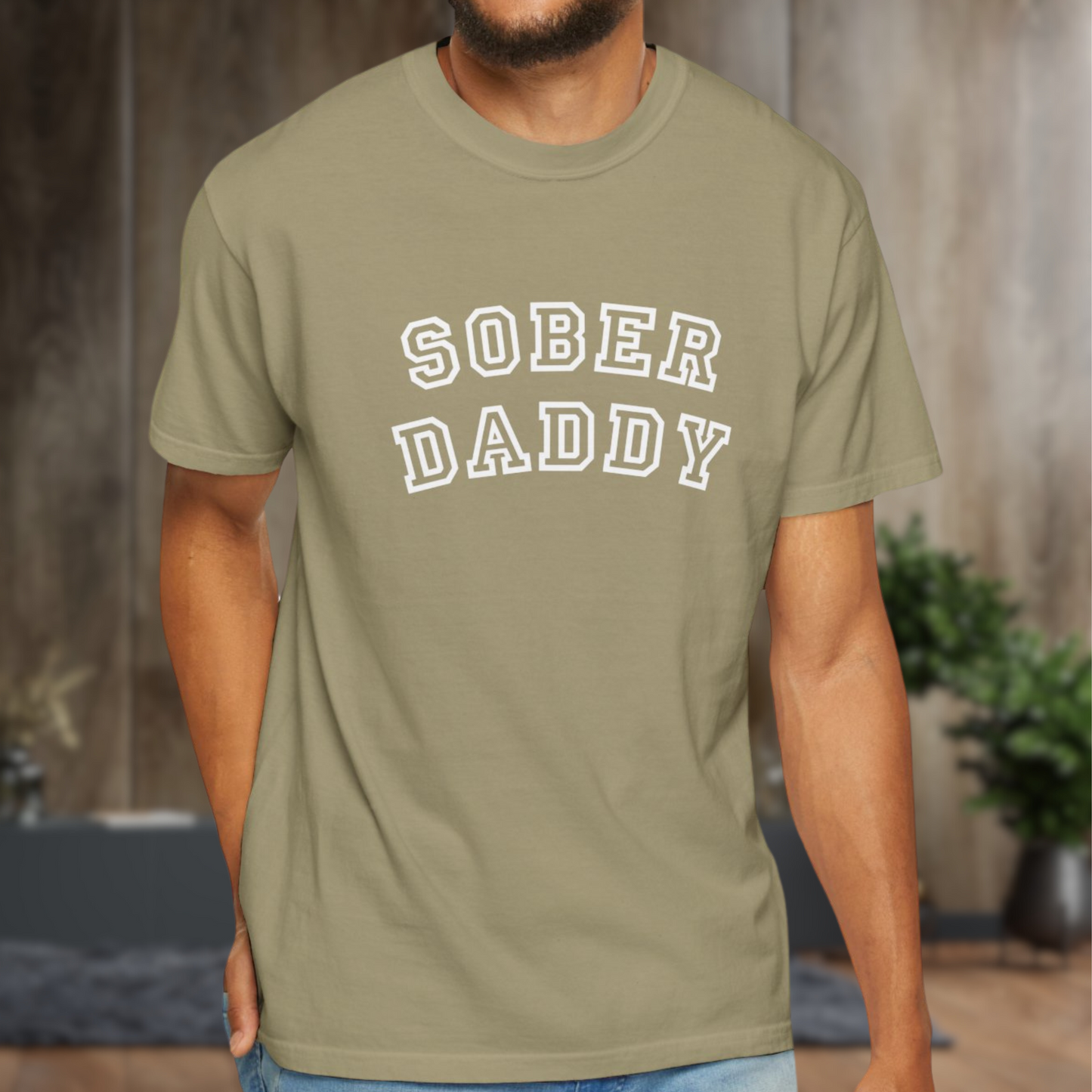 Sober Daddy T-Shirt - Empowering Sober Fathers Everywhere