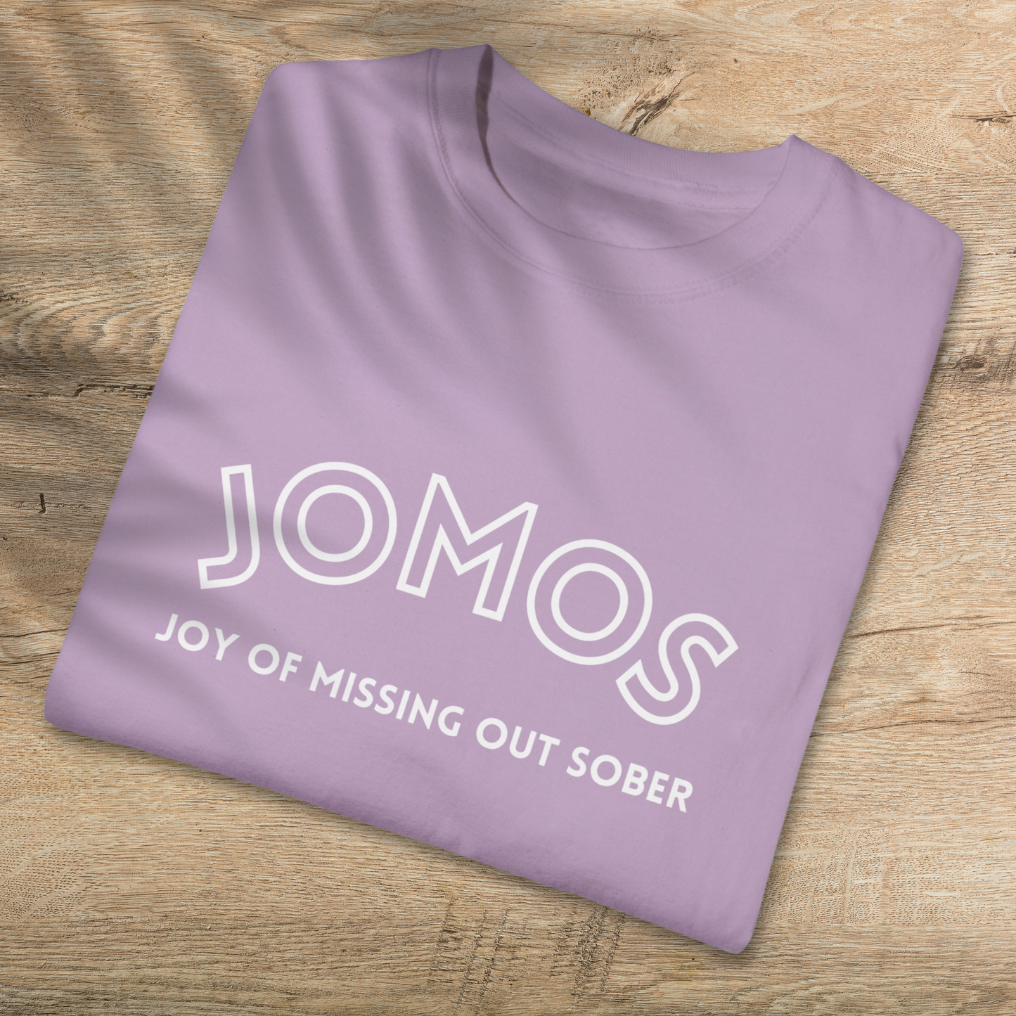 JOMOS T-Shirt: Embrace the Joy Of Missing Out Sober - Unisex Cotton Tee