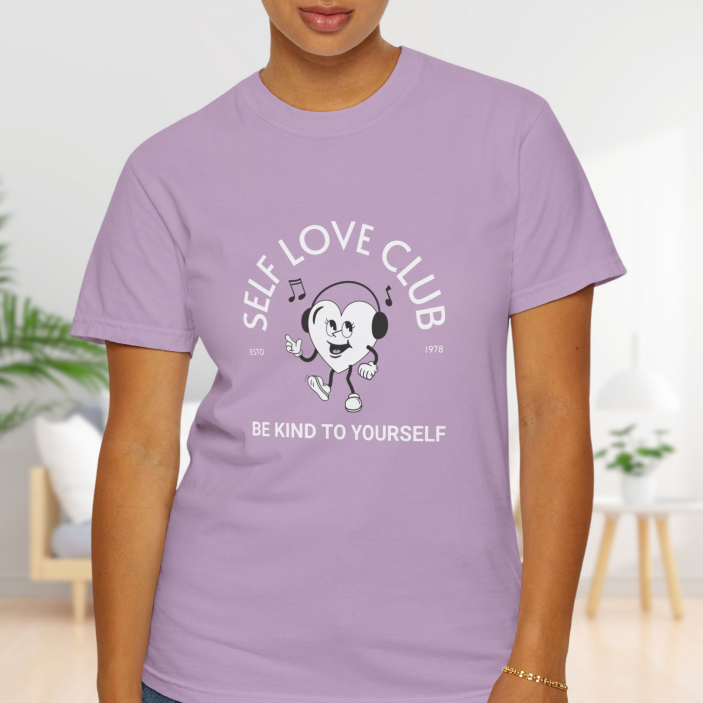 Self Love Club T-Shirt - Empowerment & Positivity Cotton Tee