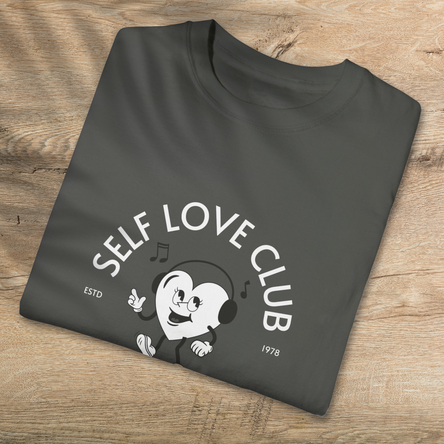 Self Love Club T-Shirt - Empowerment & Positivity Cotton Tee