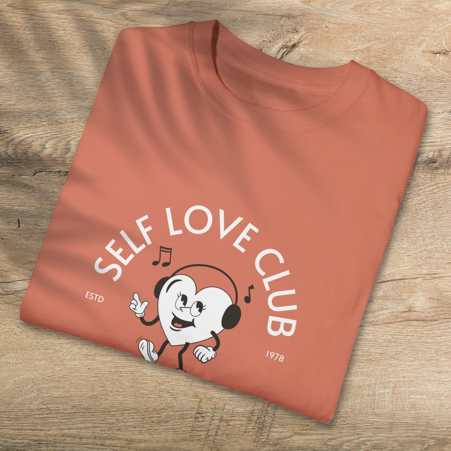 Self Love Club T-Shirt - Empowerment & Positivity Cotton Tee