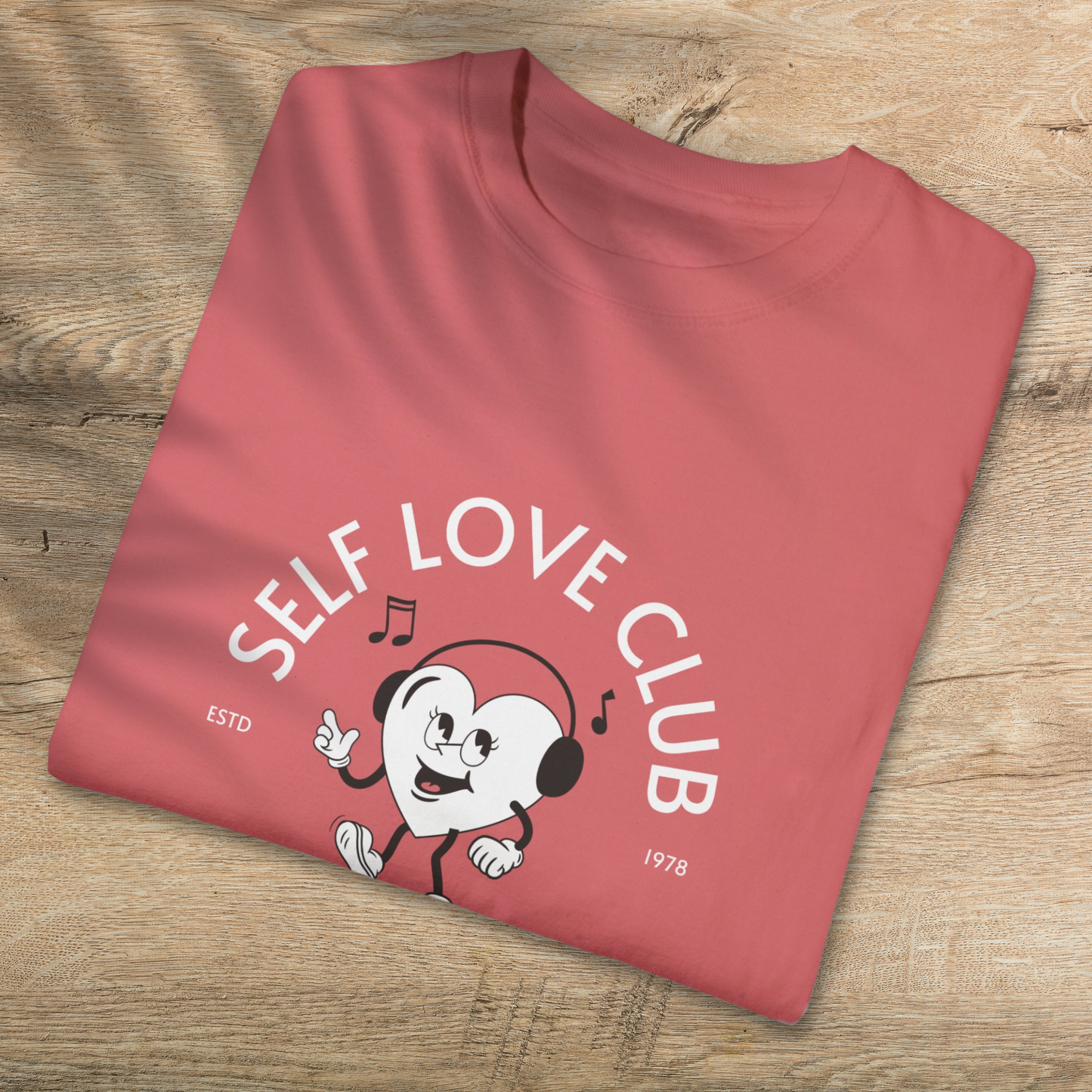 Self Love Club T-Shirt - Empowerment & Positivity Cotton Tee