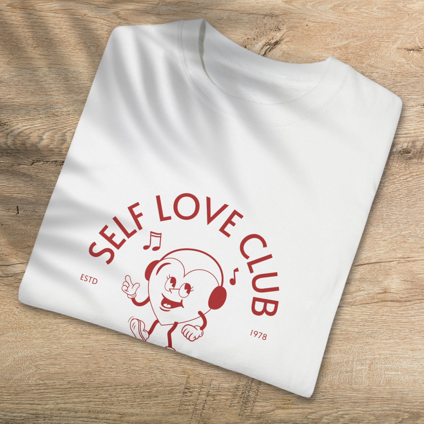 Self Love Club T-Shirt - Empowerment & Positivity Cotton Tee